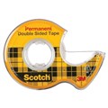 Scotch 137 Tape Double Sided 12mm x 127m In Dispenser