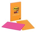 Post It Notes 5845 SSUC 123 x 200mm Lined Rio De Janeiro Assorted Pack 4