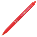 Pilot 622783 Frixion Clicker Erasable Pen 07mm Fine Red