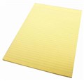 Quill 01011 Bond A4 Ruled Pad 70 Leaf Yellow Pack 10
