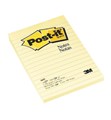 Post It 660 Lined Notes 101 x 152mm Canary Yellow