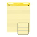 Post It 561 Easel Pad Yellow Lined 635 x 762mm Pack 2