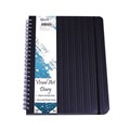 Quill 10204 Premium PP Visual Art Diary A4 125gsm 120 Page Black
