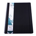 Quill 10207 Premium PP Visual Art Diary A3 125gsm 120 Page Black