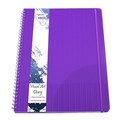 Quill 10209 Premium PP Visual Art Diary A3 125gsm 120 Page Violet