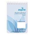 Aspire Spiral Notebook Pocket 90 Page