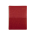 Diary Vanessa 145V15 A4 1 Day to a Page PVC Red 2027