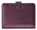 Debden Personal Edition Organiser PR2578 Pu Snap Closure Burgundy