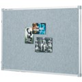 Pinboard QTNNF1209S Quartet 1200 x 900mm Aluminium Frame Silver