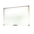 Whiteboard Commercial Aspire 1200 x 900mm Aluminium Frame