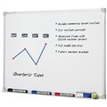 Quartet QTPWP0909A Penrite Slimline Whiteboard Commercial 900 x 900mm