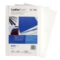 Rexel Leathergrain Binding Covers A4 250gsm White Pack 100BCL300W100