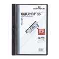 Durable 220001 Duraclip Document File 30 Sheet A4 Black