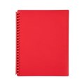 Spirax 512 Hard Cover Notebook A4 200 Page Red