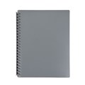 Marbig Display Book 2007011 Refillable 20 Pocket A4 Grey
