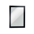 Durable 487101 Duraframe Self Adhesive Sign Holder A5 Black Pack 2