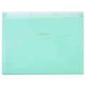 Marbig 900692 Expanding Wallet with 3 Tabs A4 Pastel Green