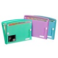 Colourhide 9026099 Expanding File Zip It 7 Pocket Assorted