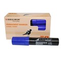 Bibbulmun Permanent Marker 810 Chisel Blue Box of 6 9027498