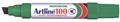Artline 100 Permanent Marker Chisel 7512mm Green