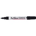 Artline 500A Whiteboard Marker Bullet 2mm Black