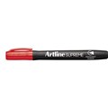 Artline Supreme Permanent Marker Bullet 10mm Red Box 12
