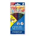 Staedtler 185C12 Noris 185 Colour Pencils Assorted Pack 12