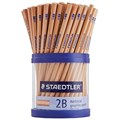 Staedtler 130 60N0 2B Natural Pencil Bulk Cup 100