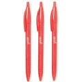 Pen Yoobi Retractable Ballpoint Triangle Red Barrel Medium Red