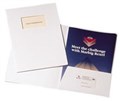 Marbig Presentation Folder 11000 A4 Gloss White  Pkt5