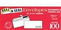 Envelopes 903356 Wallet DL 110 x 220mm Window Secretive Zip Seal White Tray 100