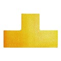 Durable 170004 Floor Marking Shaped T Yellow Pack 10