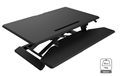 Dynariser SitStand Workstation 1190 x 530mm Large Black