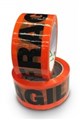 Tape Fragile OrangeBlack 48mmx66m