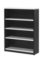Aspire Bookcase 900W x 315D x 1200H mm White Ironstone