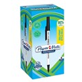 Papermate 2187701 Kilometrico Ballpoint Pen Medium 10mm Black Box 50