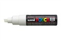 Posca PC8K Paint Marker Chisel Tip 8mm White