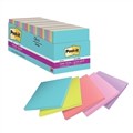 PostIt Notes 65424SSMIA 76 x 76mm Super Sticky Cabinet Pack Supernova Neon Bx24