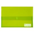 Marbig 2310004 Polypick Document Wallet Foolscap Lime