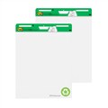 Post It 559RP Easel Pad Recycled 635 x 762mm White Pack 2