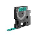 Dymo S0720590 Tapes D1  Black on Green 12mm 45019
