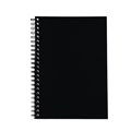 Spirax 512 Hard Cover Notebook A4 200 Page Black