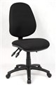 Chair 9 to 5 High Back Typist Black No ArmsAjustable Seat Height  Adjustable Back Tilt  Height  Adjustable Seat Tilt Rated to 120KG  5 Years Warranty on chair mechanism