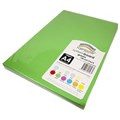 RAINBOW SYSTEM BOARD 150GSM A4 100 SHEETS GREEN