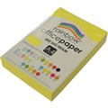 Rainbow Fluro Office Paper A4 75GSM Yellow