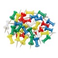 Marbig 975268 Hangsell Push Pins Assorted Pack 30