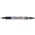 Artline 041T Permanent Dual Nib Marker Black