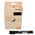 Bibbulmun Marker Permanent Chisel 271 Black Box of 12 1050862