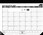 Sasco 2027 Desk Pad Planner 430 x 555mm 1055027