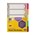 Marbig 36011F Dividers 5 Tab A4 Reinforced Fluoro